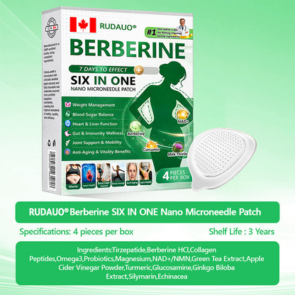 𝐂𝐀 𝐃𝐨𝐜𝐭𝐨𝐫 𝐑𝐞𝐜𝐨𝐦𝐦𝐞𝐧𝐝𝐞𝐝| 𝐑𝐔𝐃𝑨𝑼𝑶® 𝑩𝒆𝒓𝑏𝘦𝘳𝑖𝗇𝒆 𝟔-𝗶𝙣-𝟏 𝑁𝑎𝑛𝑜 𝘔𝘪𝘤𝘳𝘰𝘯𝘦𝘦𝘥𝘭𝘦 𝖯𝚊𝗍𝖼𝗁 |𝘉𝘢𝘤𝘬𝘦𝘥 𝘣𝘺 𝘴𝘤𝘪𝘦𝘯𝘤𝘦 | 𝟨-𝗂𝗇-𝟣 𝖿𝗈𝗋𝗆𝗎𝗅𝖺 | 𝑅𝑒𝑠𝑢𝑙𝑡𝑠 𝑖𝑛 7 𝑑𝑎𝑦𝑠