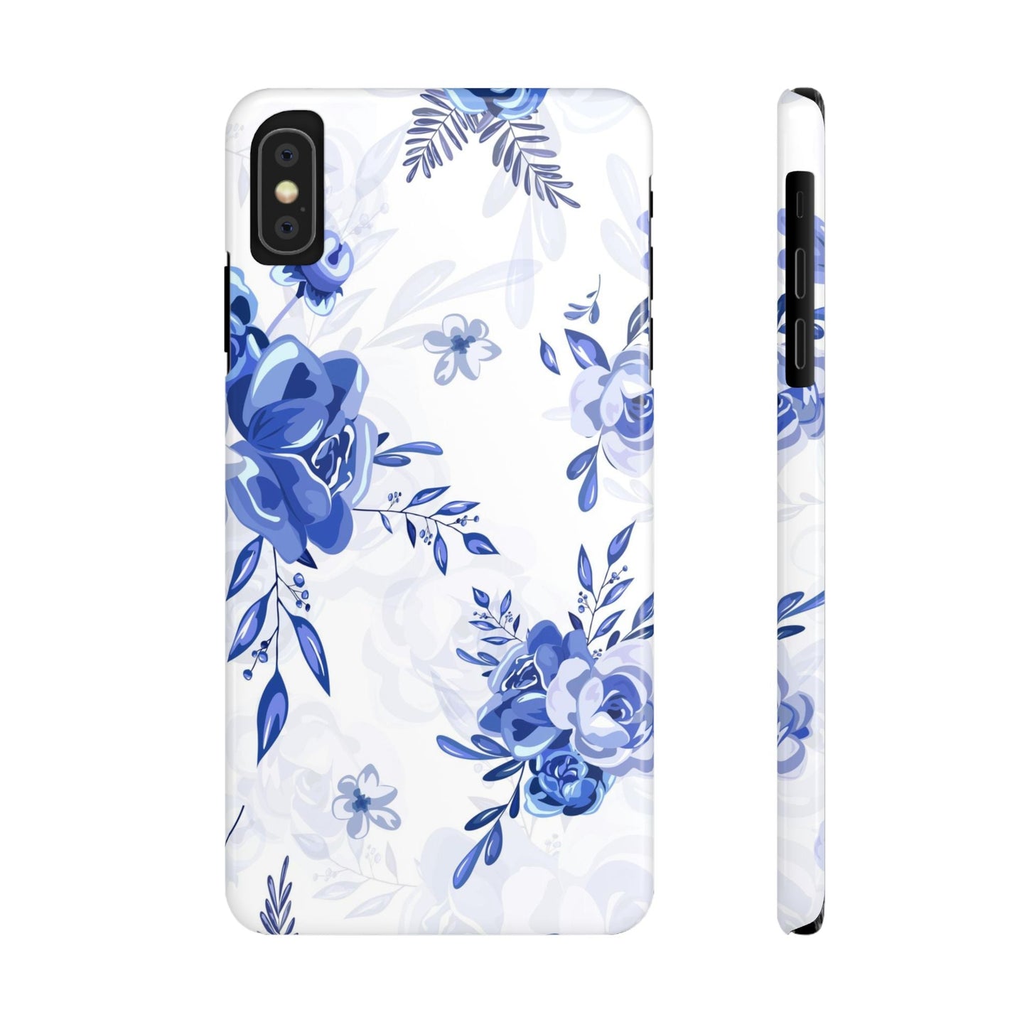 French Blue and White Toille, Slim Phone Cases, Case-Mate IPHONE16 and all sizes